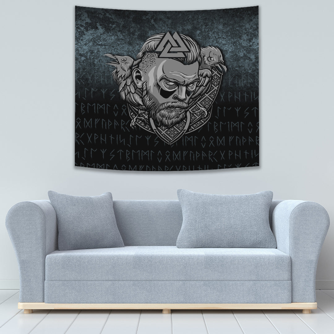 Viking Tapestry Victory or Valhalla Warrior