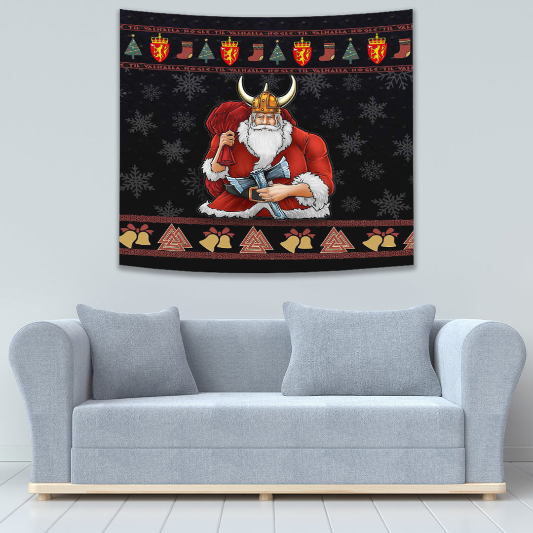 Viking Tapestry Norway Santa Viking Tapestry