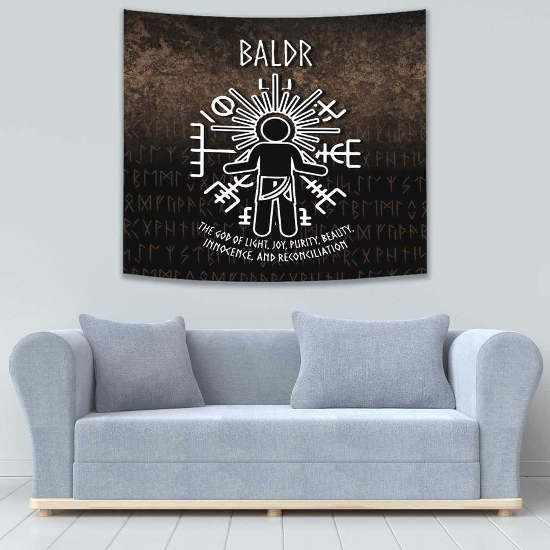 Viking Tapestry Baldr God
