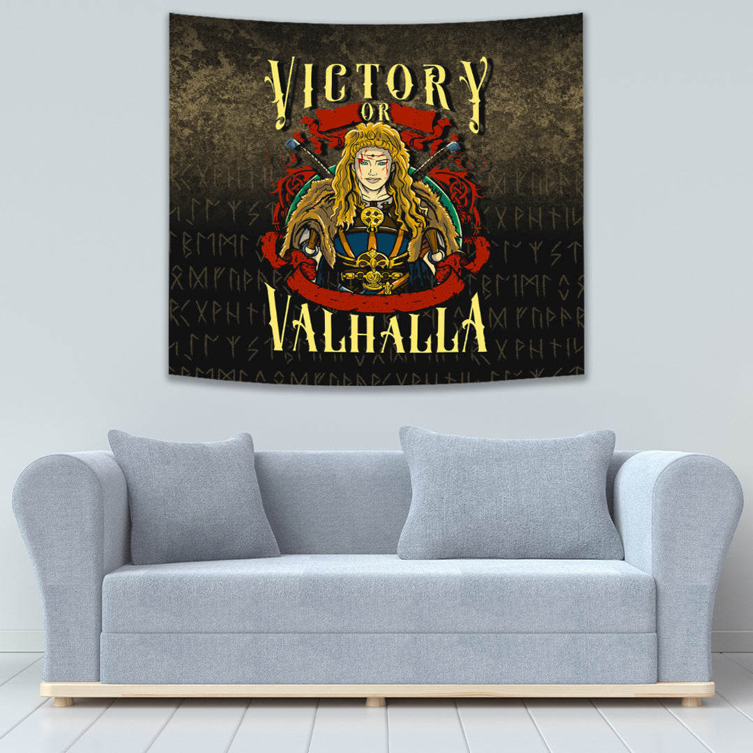 Viking Tapestry Victory or Valhalla Ver04