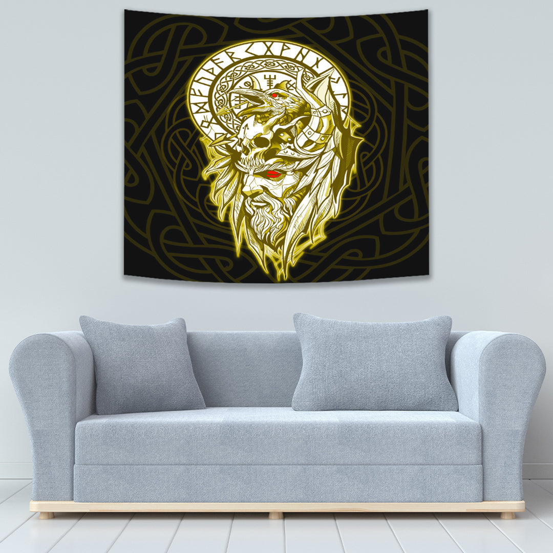 Viking Tapestry Odin Set Gold