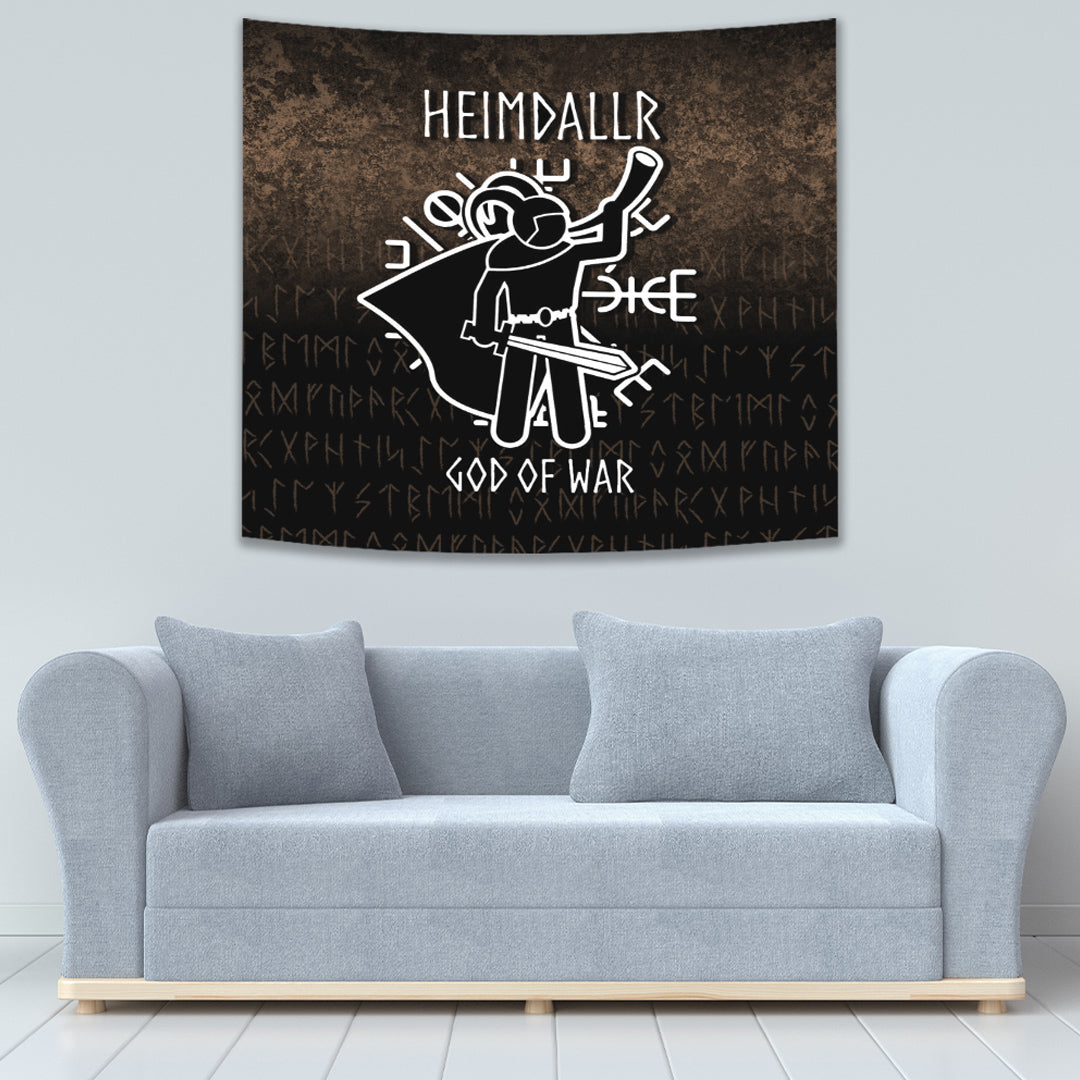 Viking Tapestry Heimdallr God Of War