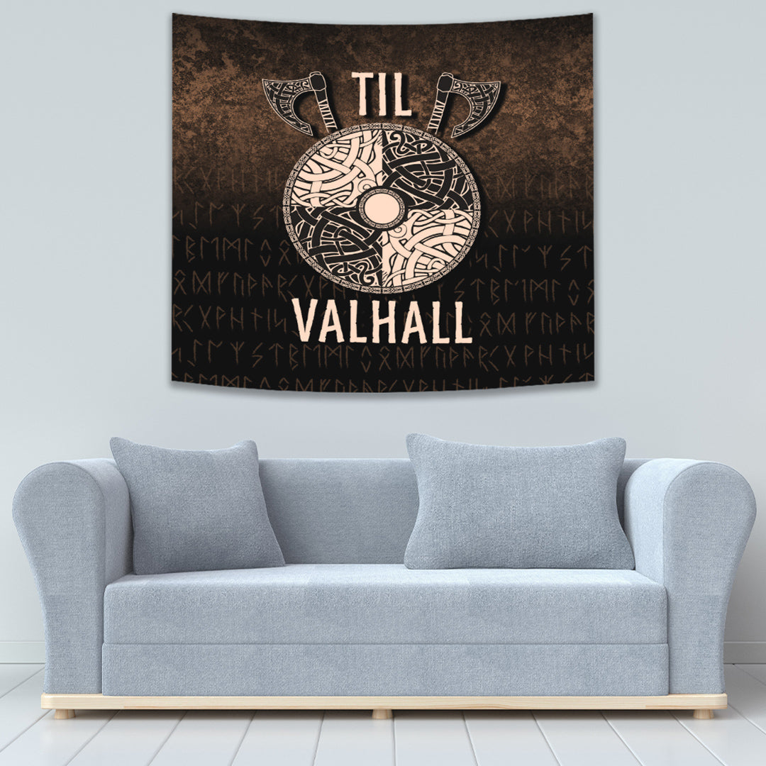 Viking Tapestry Til Valhall