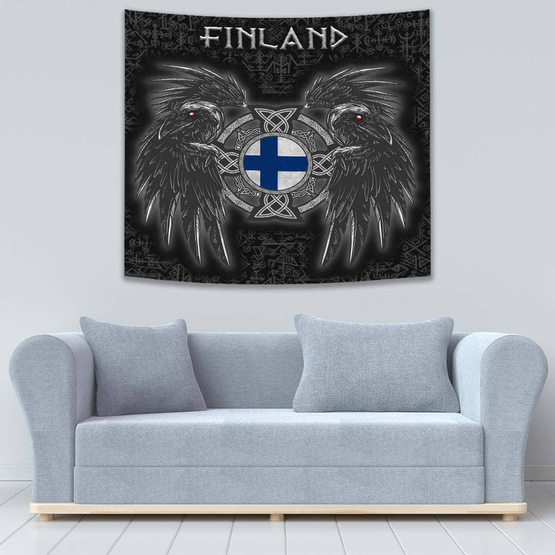 Viking Tapestry Finland Viking Tapestry Raven