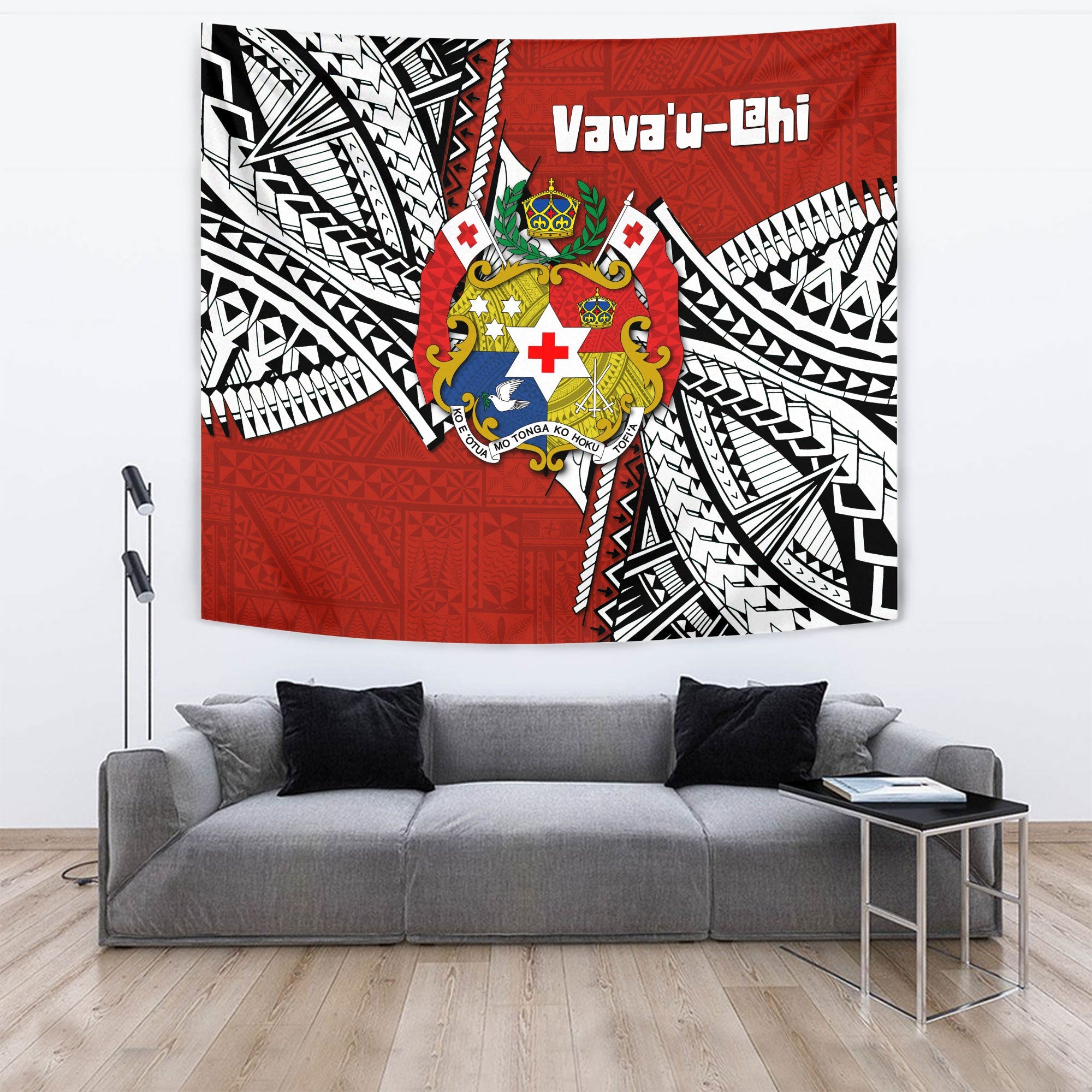 Tonga Vava'u Lahi Coat Of Arms Tapestry