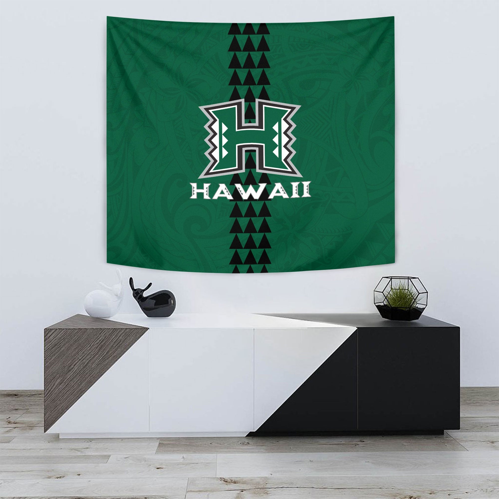 Hawaii Rainbow Warriors Rugby Tapestry