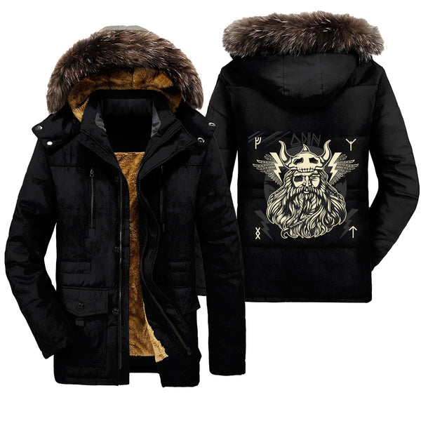 Viking Parka Jacket The Norse God Odin