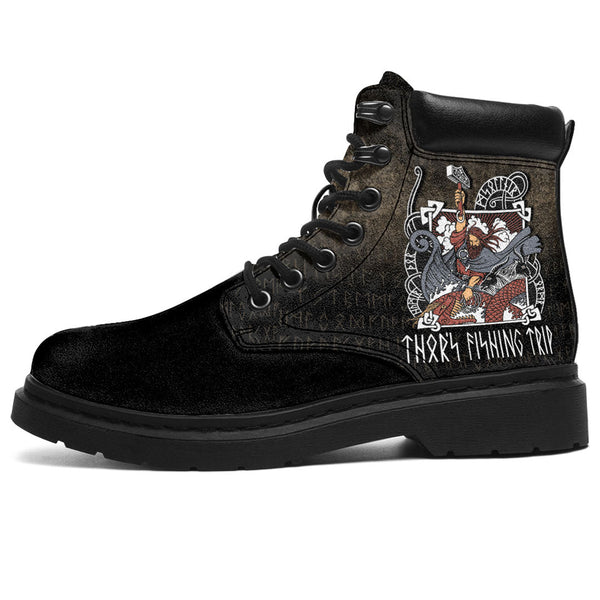 Viking All Season Boots Thor's fishing trip