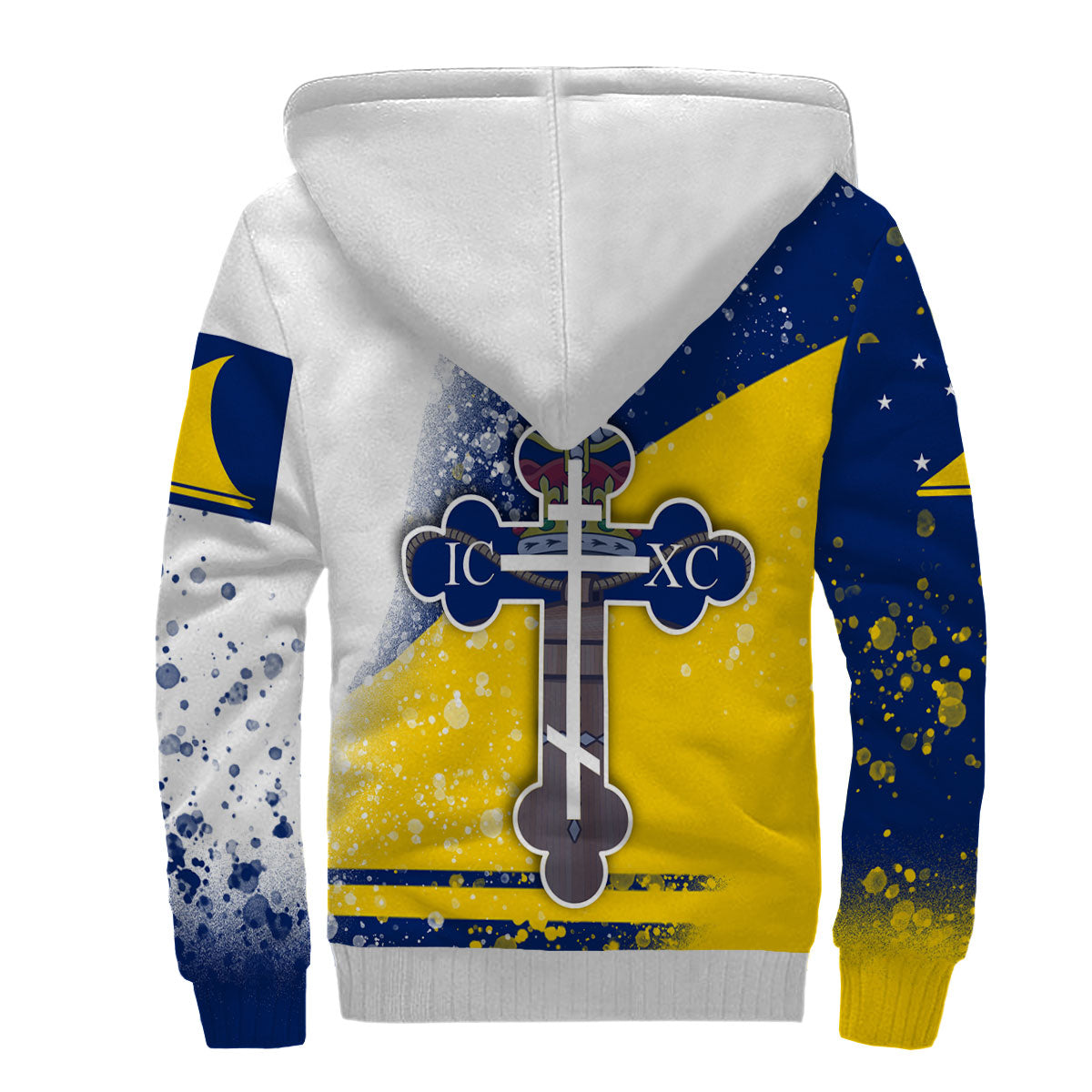 Tokelau Sherpa Hoodie Flag & Coat Of Arms Orthodox Style