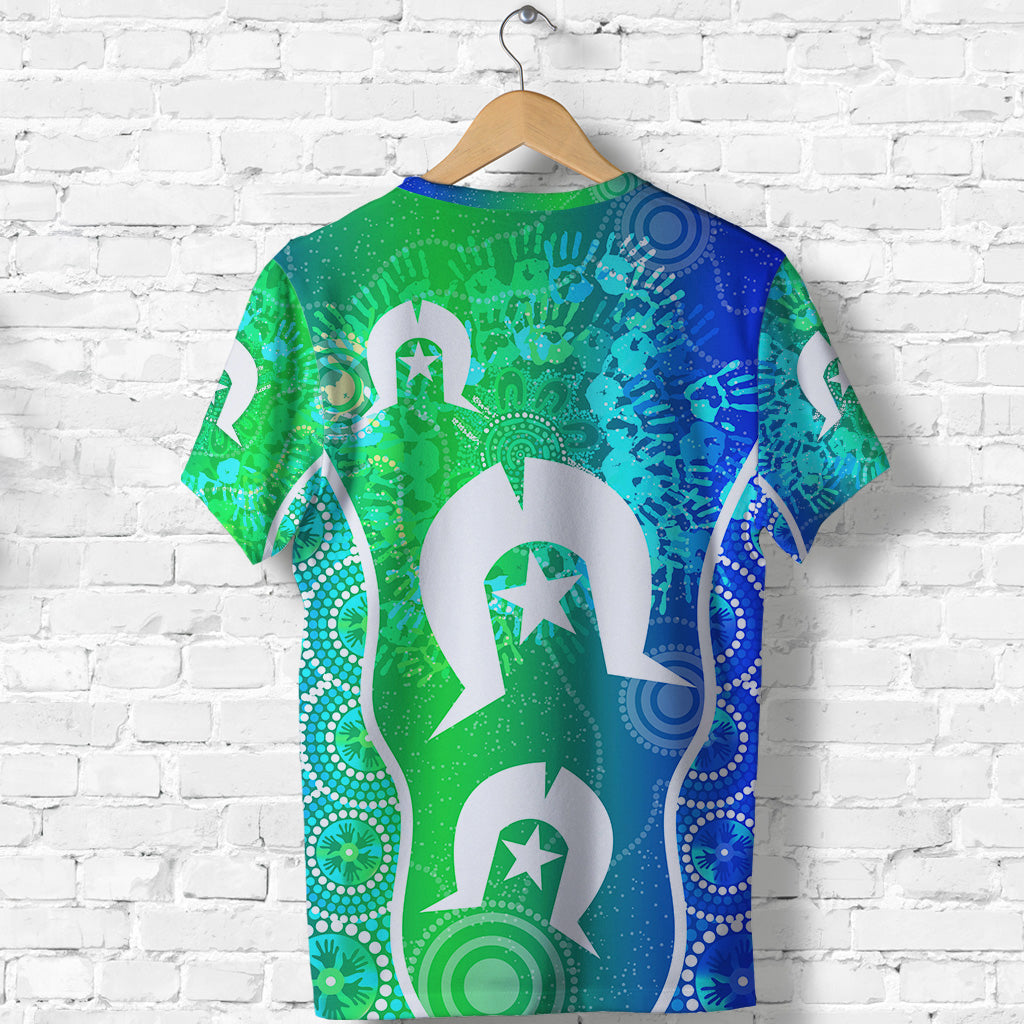 Aboriginal Torres Strait Islands TShirt Flag