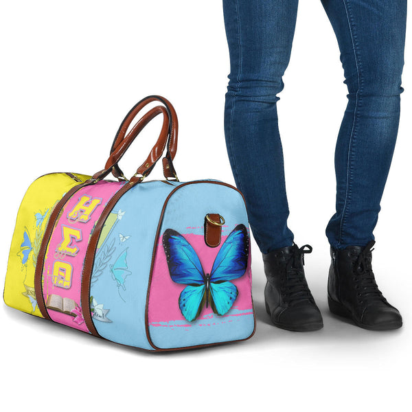 Sorority Travel Bag - Eta Sigma Theta Travel Bag Crest Style