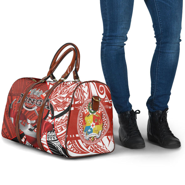 Tonga In My Heart Royal Coat Of Arms Travel Bag