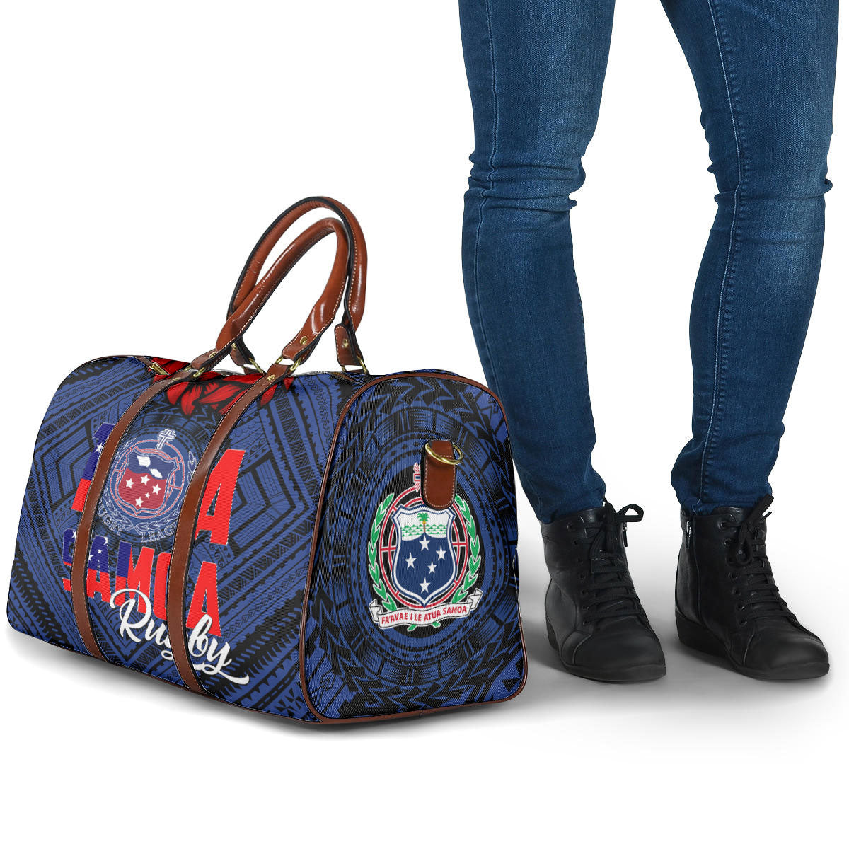 Toa Samoa Backpack Samoa TOA Rugby Travel Bag Ulafala Style – To The Closet