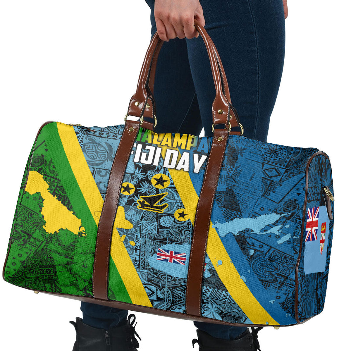 Malampa Fiji Day Travel Bag