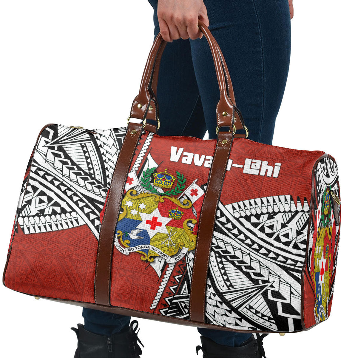 Tonga Vava'u Lahi Coat Of Arms Travel Bag