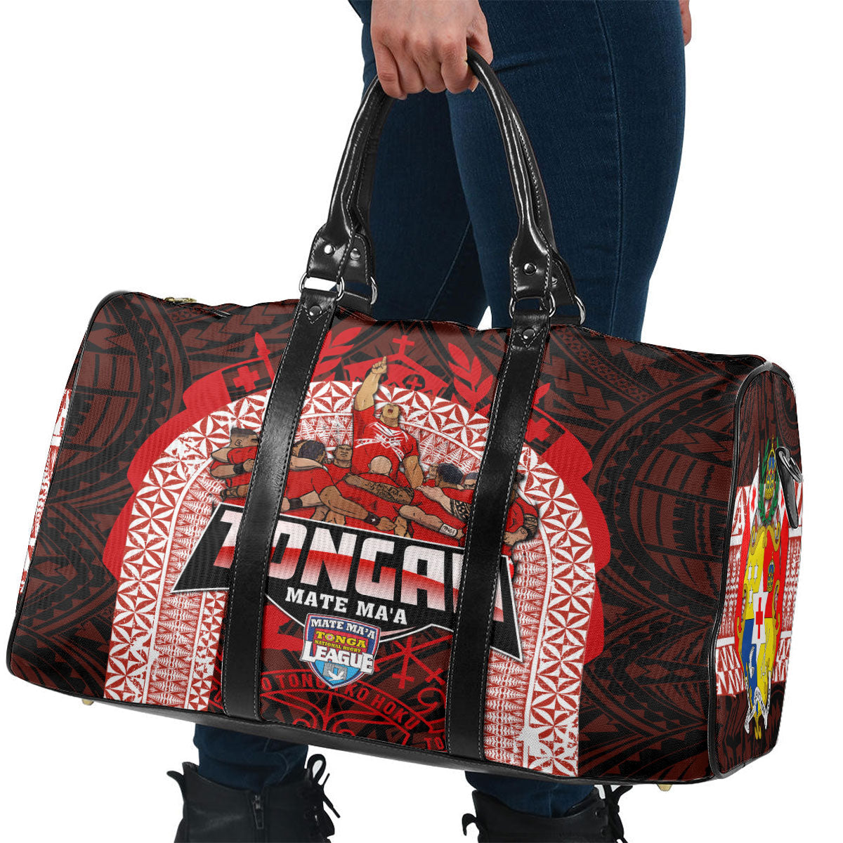 Tonga Mate Ma'a Rugby League Travel Bag