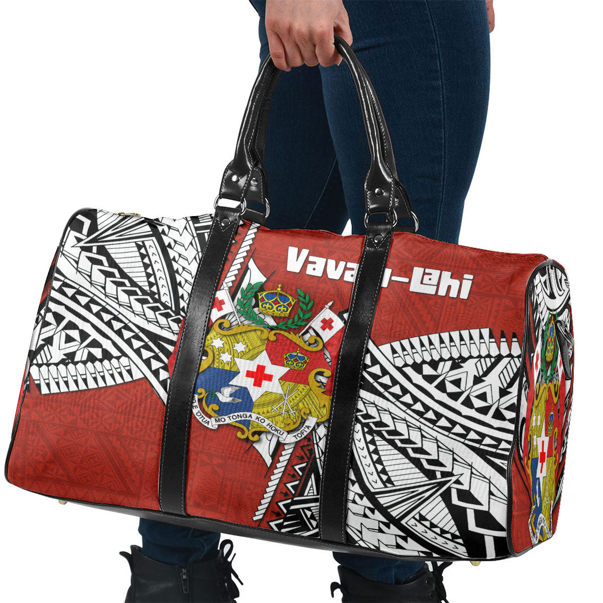 Tonga Vava'u Lahi Coat Of Arms Travel Bag