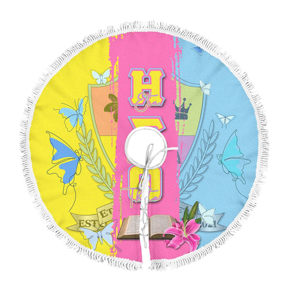 Sorority Tree Skirt - Eta Sigma Theta Tree Skirt Crest Style