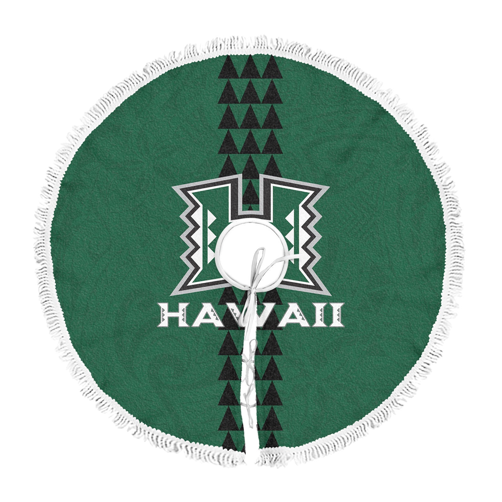 Hawaii Rainbow Warriors Rugby Tree Skirt