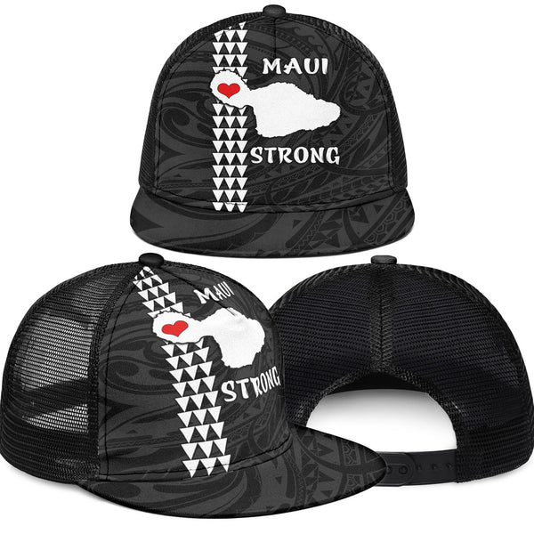Pray For Hawaii Trucker Hat Polynesian Maui Be Strong - LH1