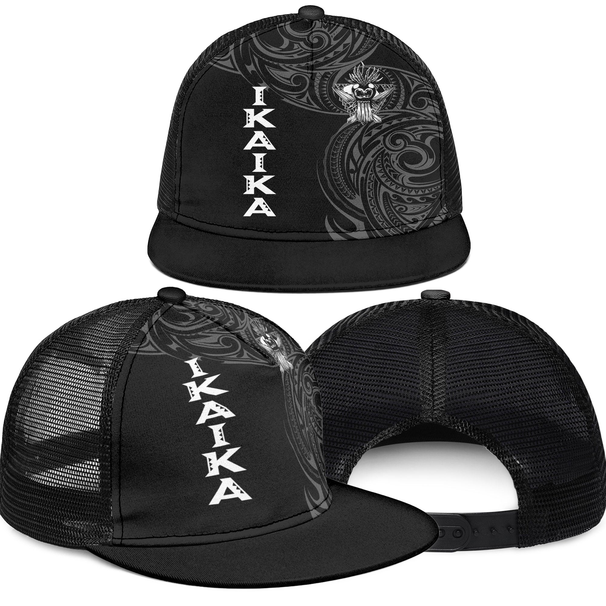 Hawaii Ikaika Warrior Trucker Hat Polynesian Style