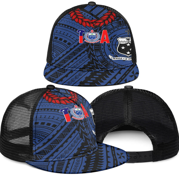 Samoa TOA Rugby Trucker Hat Ulafala Style