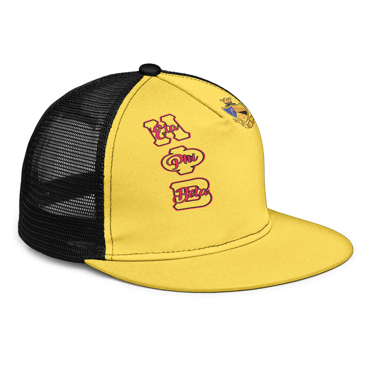 Sorority Trucker Hat - Eta Phi Beta Trucker Hat Original Yellow Style