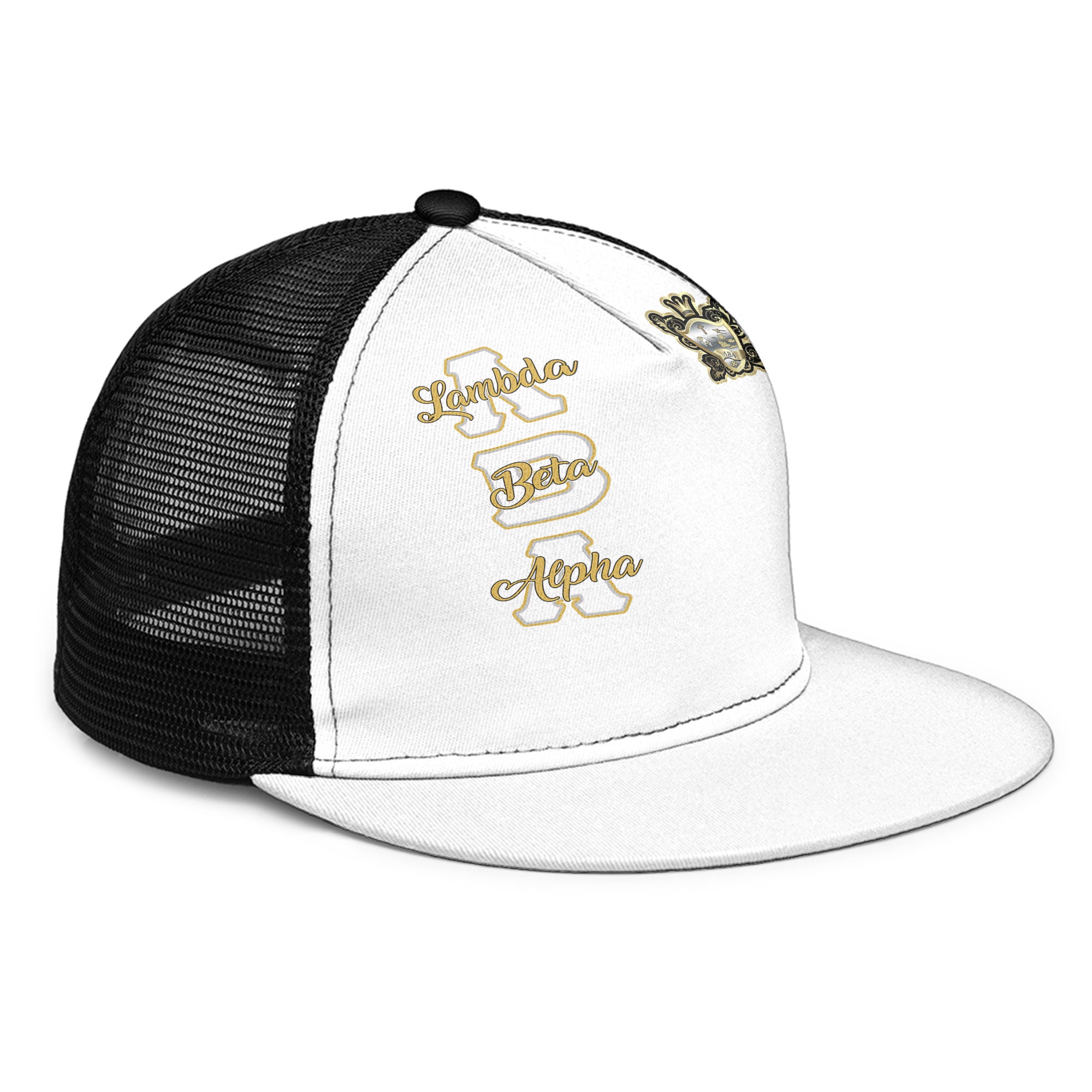 Sorority Trucker Hat - Lambda Beta Alpha Trucker Hat Original White Style