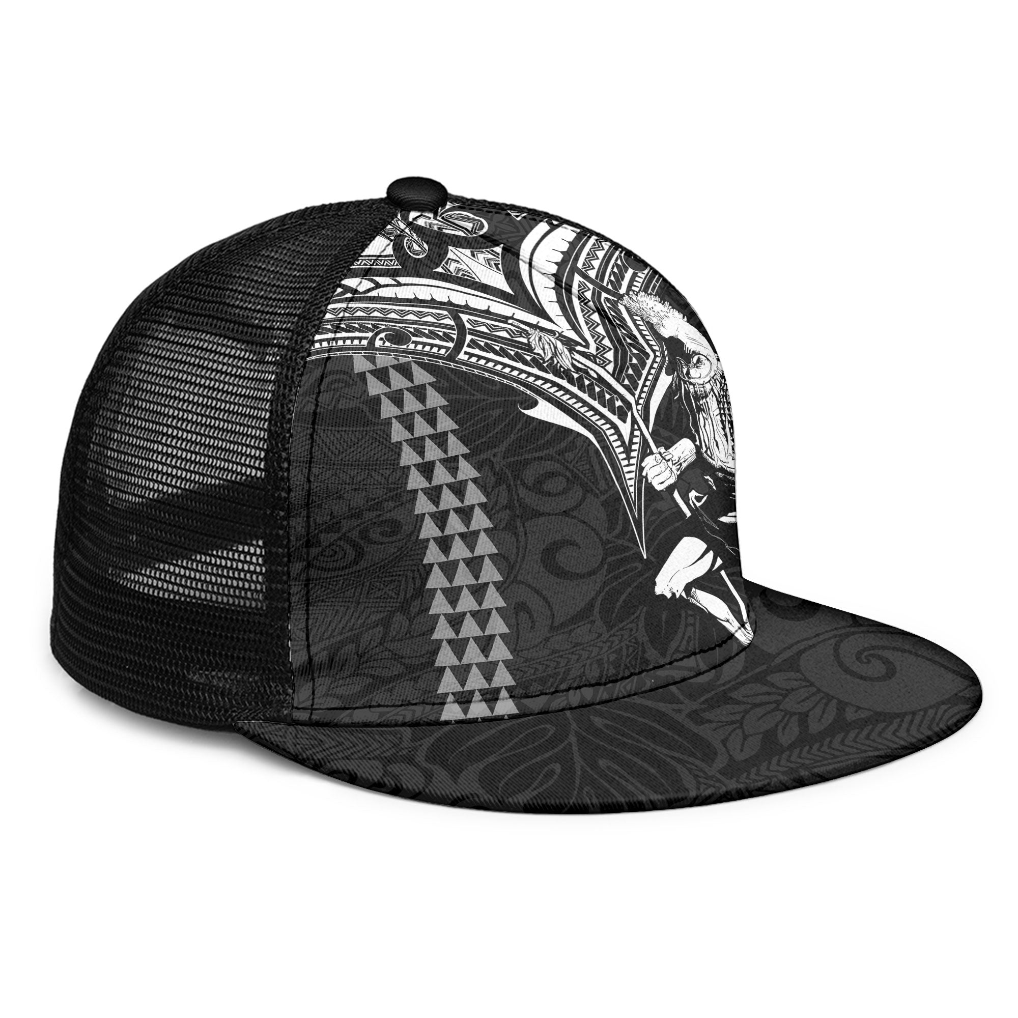 Hawaii Ikaika Warrior Trucker Hat Polynesian Tattoo Style