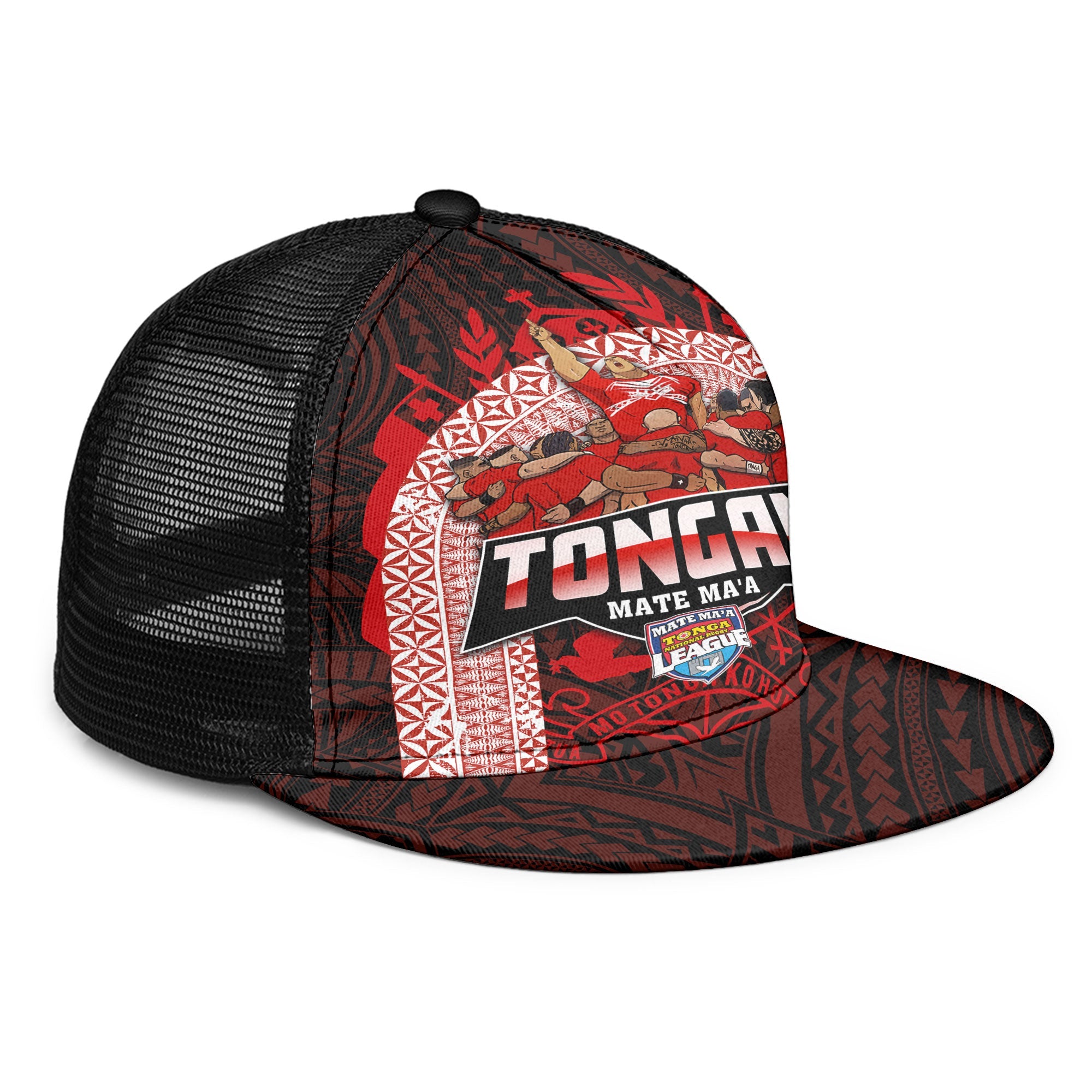 Tonga Mate Ma'a Rugby League Trucker Hat