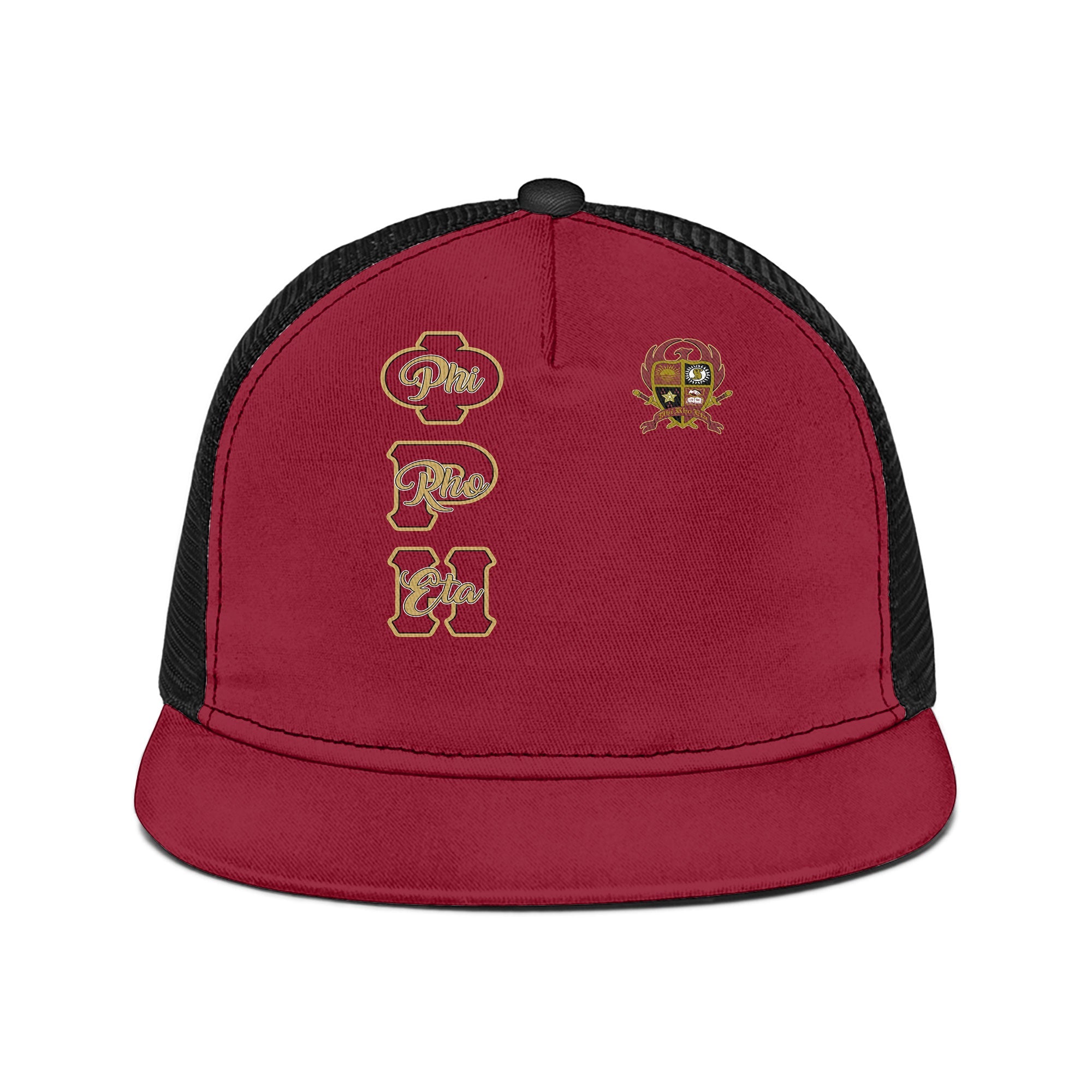 Fraternity Trucker Hat - Phi Rho Eta Trucker Hat Original Maroon Style