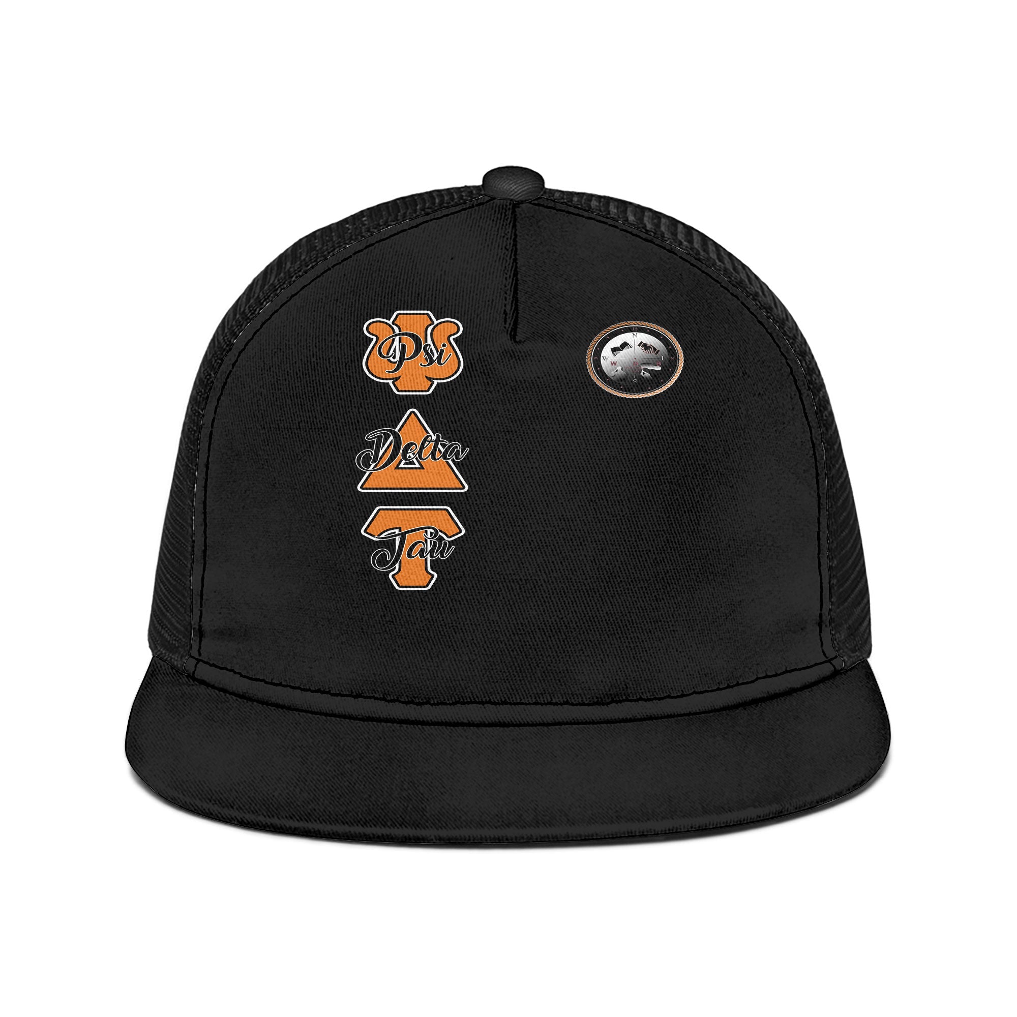 Fraternity Trucker Hat - Psi Delta Tau Trucker Hat Original Dark Style