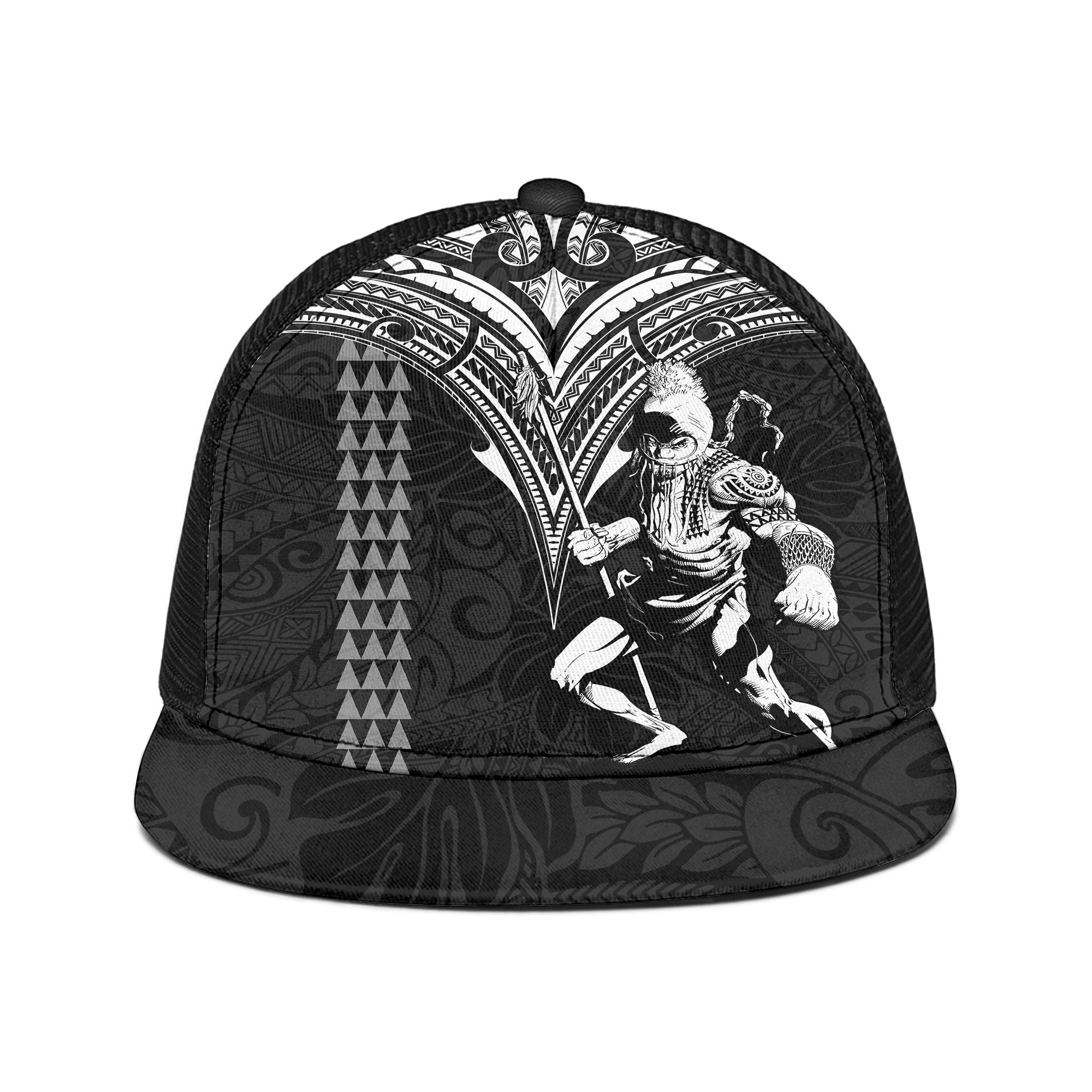 Hawaii Ikaika Warrior Trucker Hat Polynesian Tattoo Style