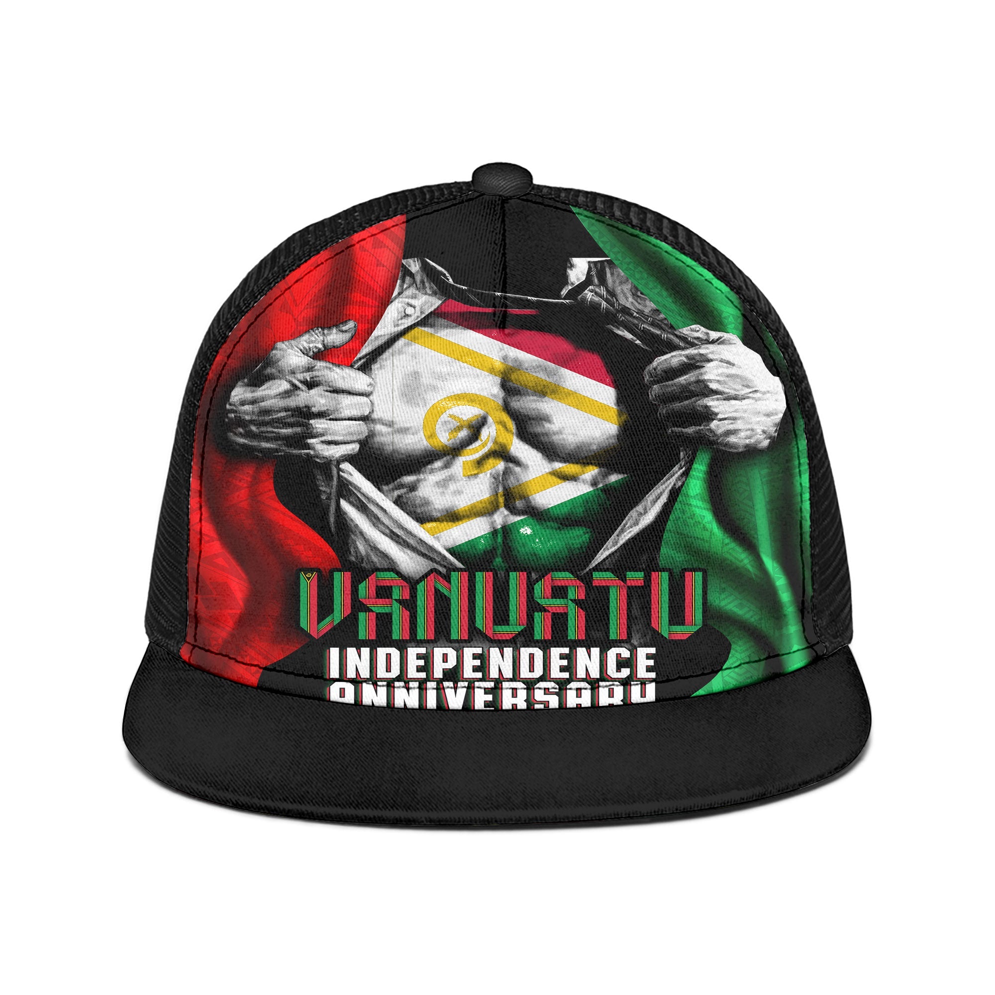 Vanuatu In Me Independence Day Trucker Hat 43rd Anniversary Style