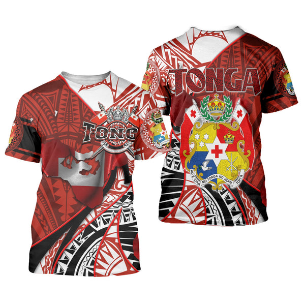 Tonga In My Heart Royal Coat Of Arms T Shirt