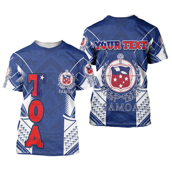 Custom TOA Samoa Rugby T Shirt