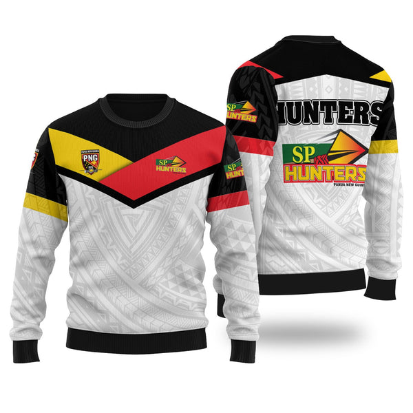 Papua New Guinea Rugby Hunters Wool Ugly Sweater