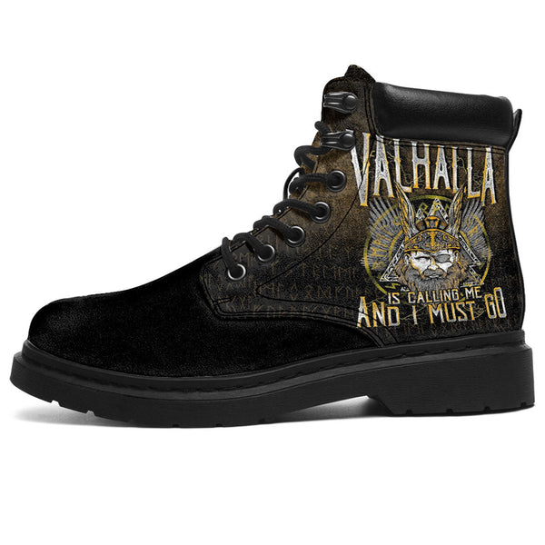 Viking All Season Boots Valhalla Is Calling Me And I Must Go