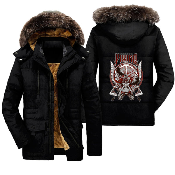 Viking Parka Jacket Victory Or Valhalla Style Ver01