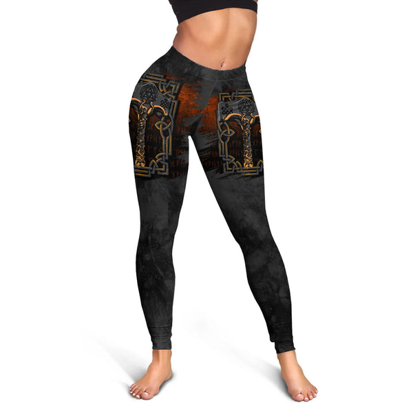 Viking Legging Age God Of Thunder Hammer gold