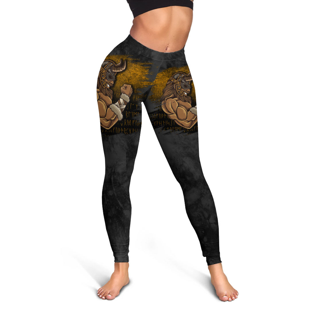 Viking Legging At The Gym Work Out Fitness Muscles Power