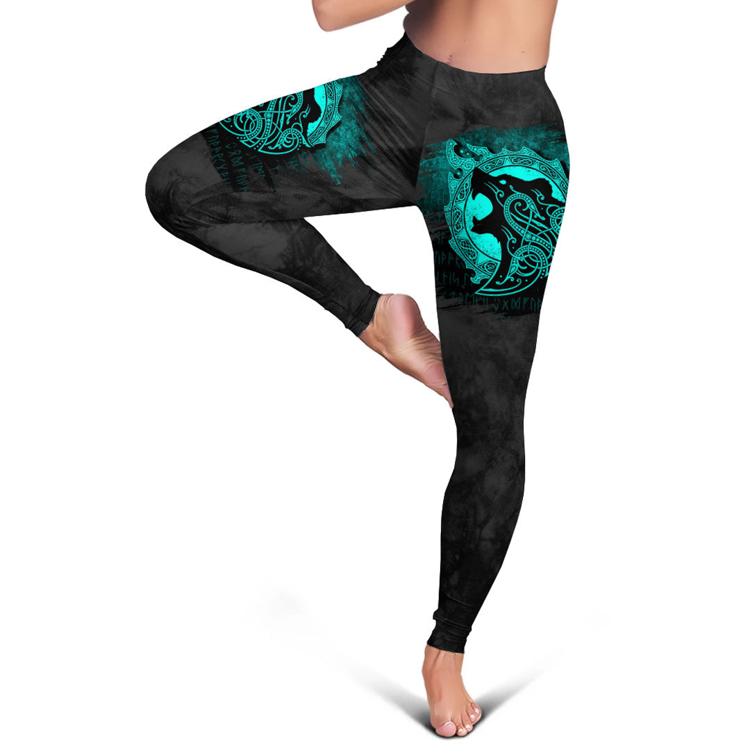 Viking Legging Berserker Cyan