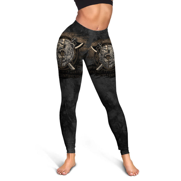 Viking Legging Berserker Norse Pagan Bear Warrior