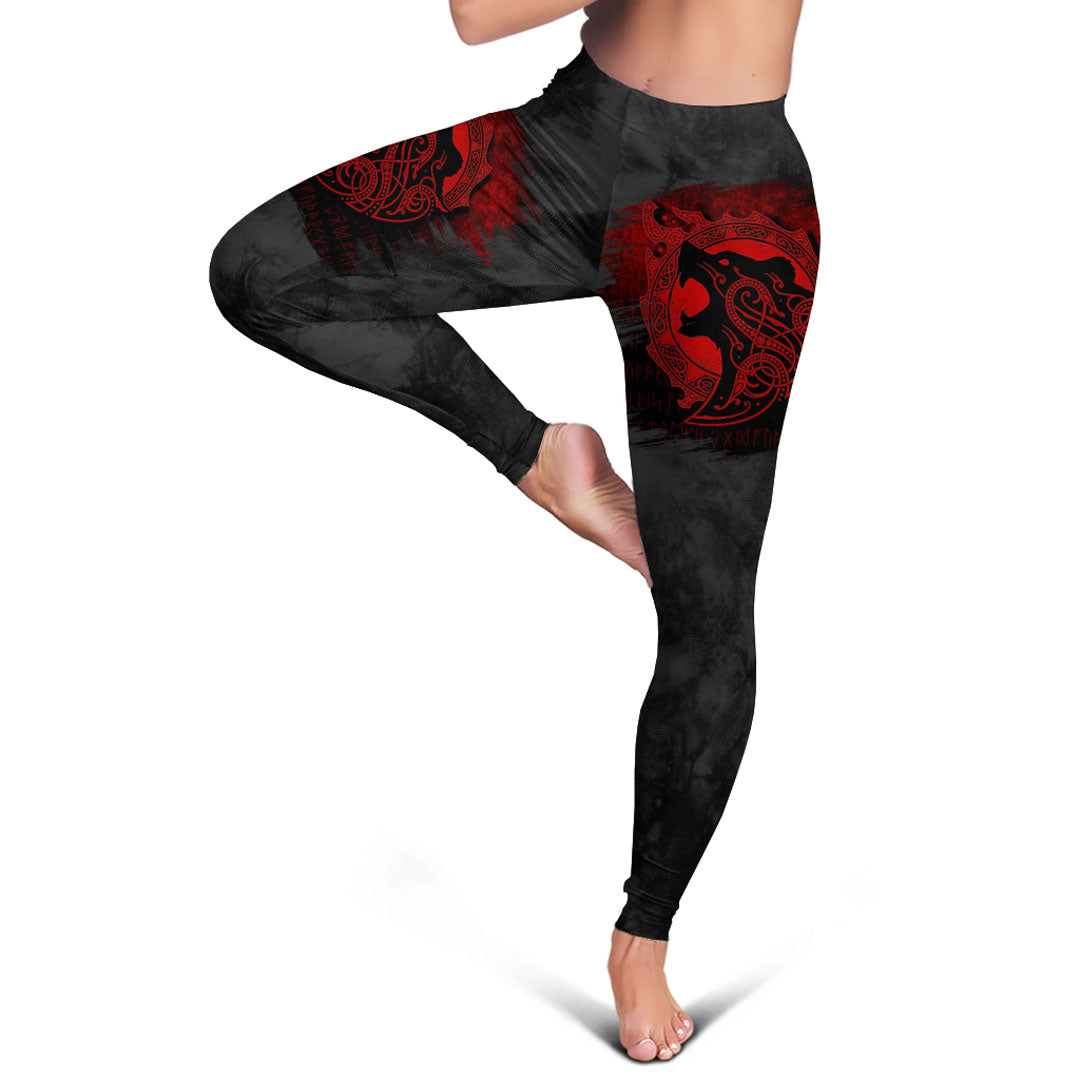 Viking Legging Berserker Red