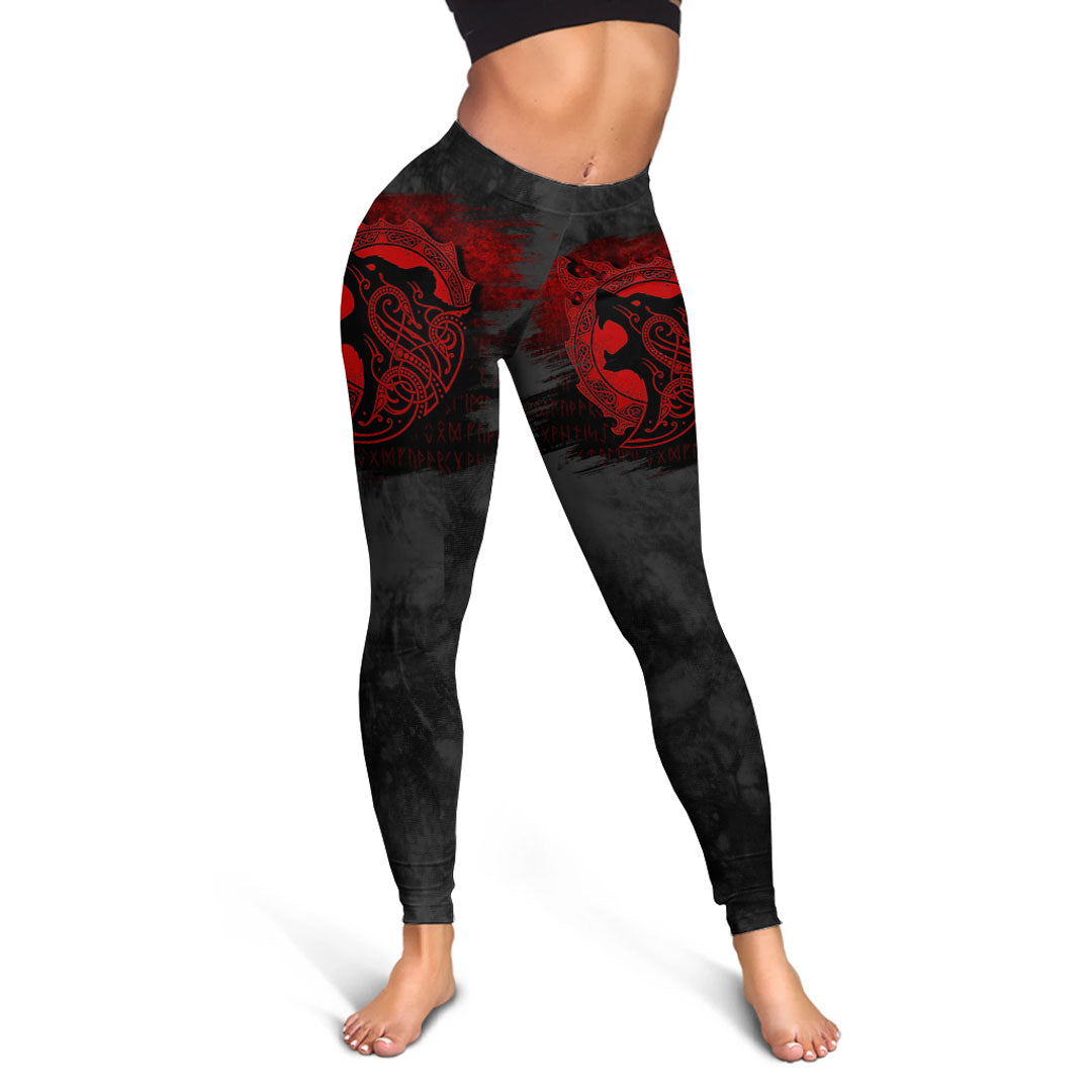 Viking Legging Berserker Red