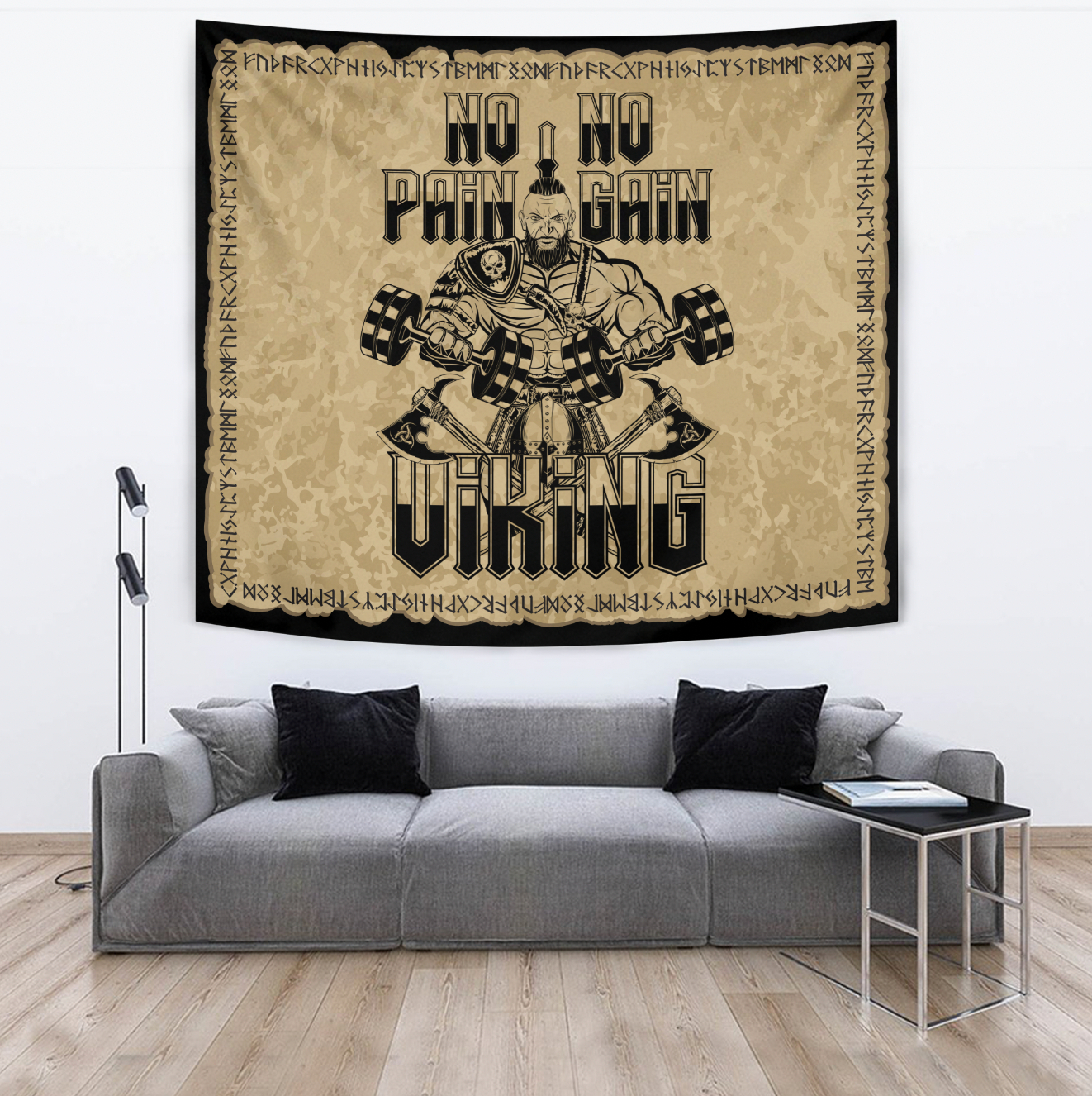 Viking Tapestry No Pain No Gain