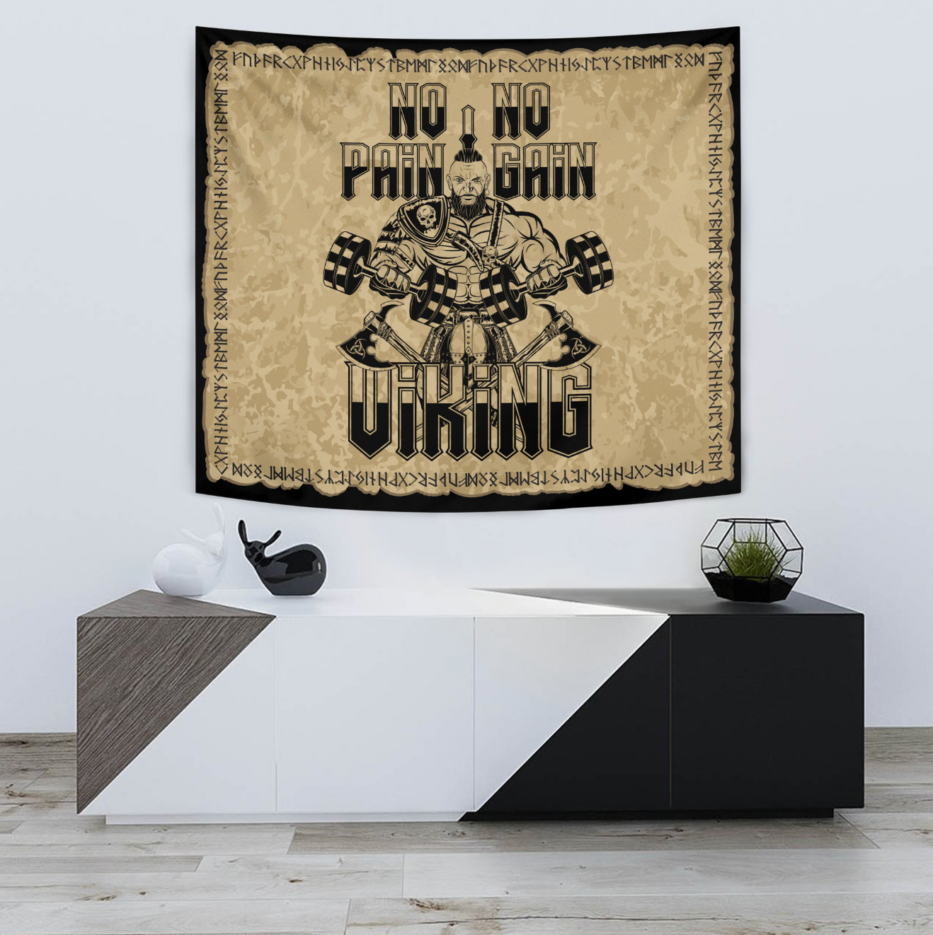 Viking Tapestry No Pain No Gain