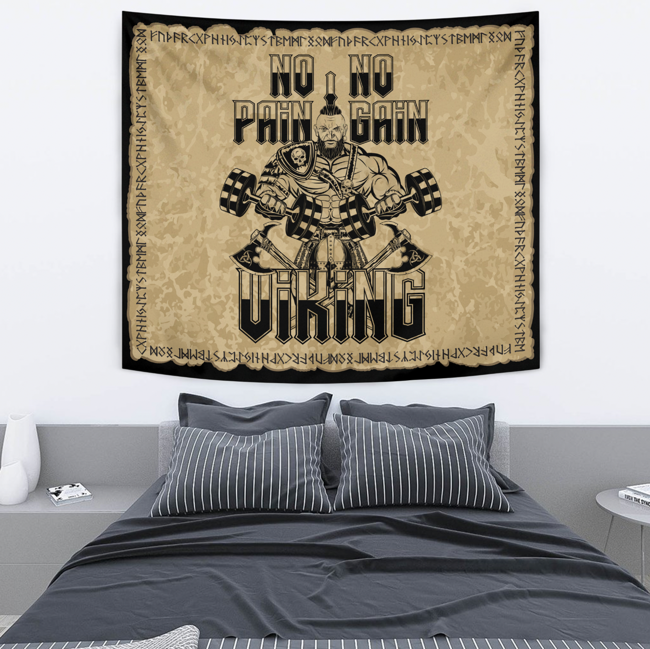 Viking Tapestry No Pain No Gain