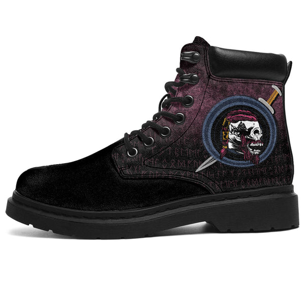 Viking All Season Boots Skull