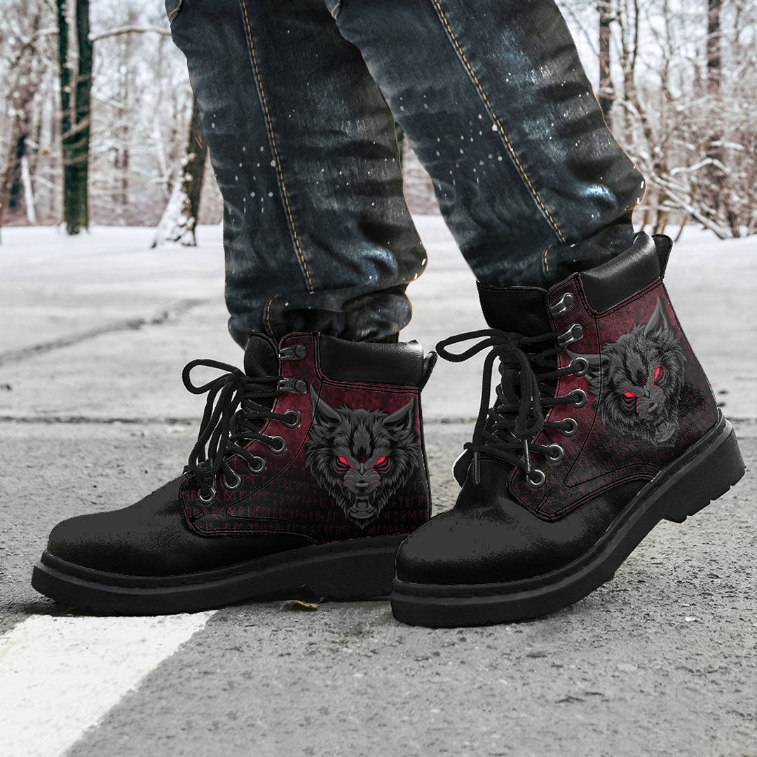 Viking All Season Boots Special Fenrir Wolf